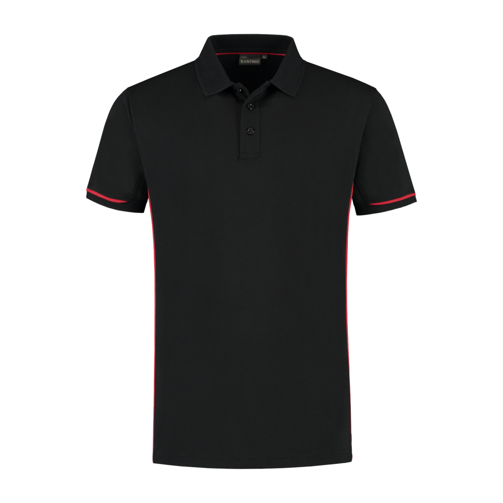 Santino poloshirt Carsen+ (extra lengte) - contrast 